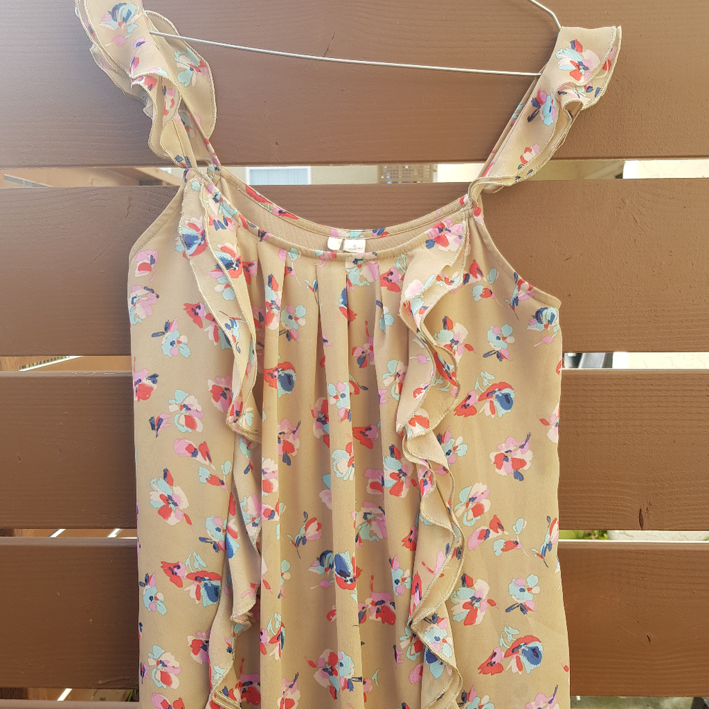 LC Lauren Conrad floral top